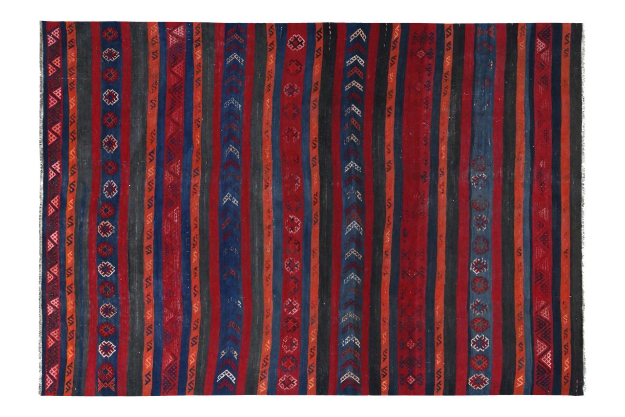 Antique Persian Transitional Rug 89465