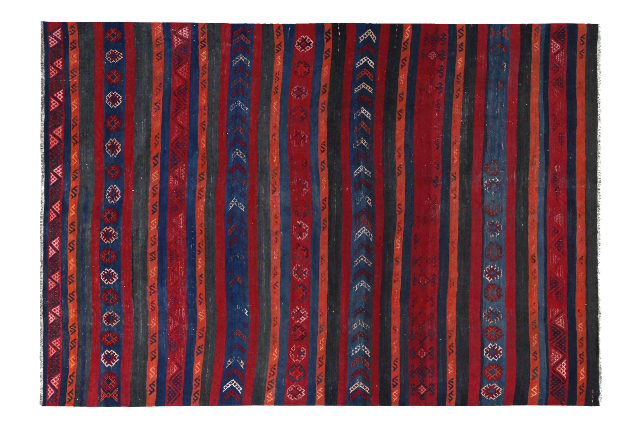 Antique Persian Transitional Rug 89465