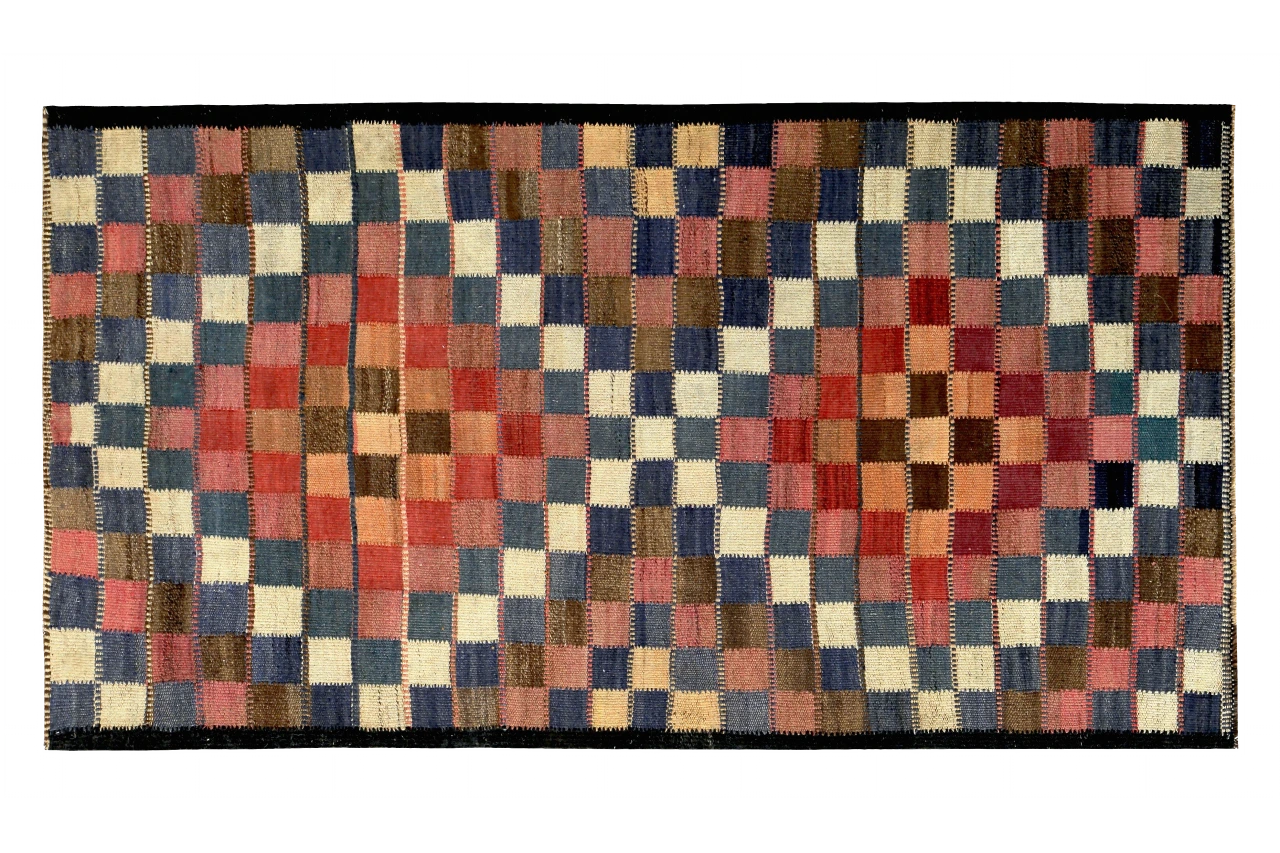 Antique Persian Transitional Rug 89473