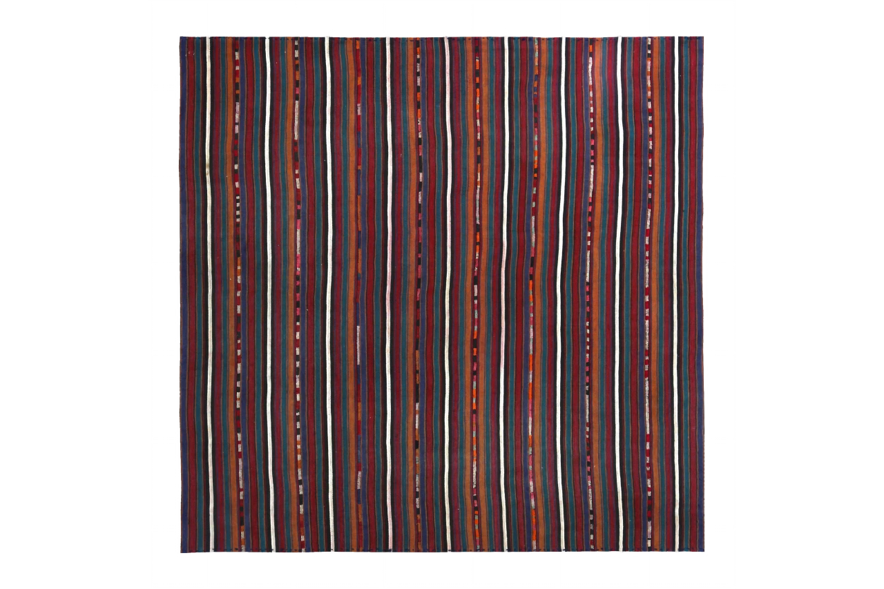 Antique Persian Transitional Rug 89474