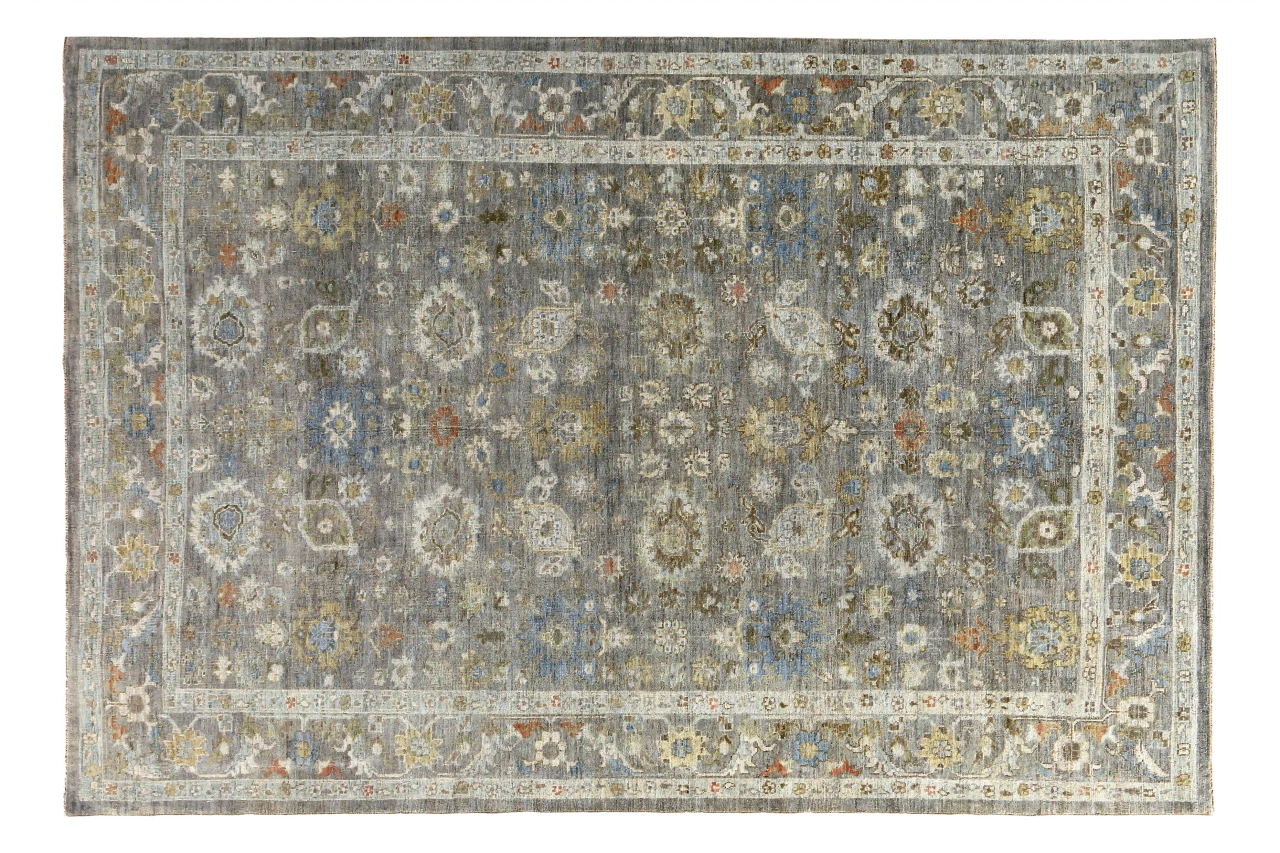 Persian Sultanabad Traditional Rug 89483