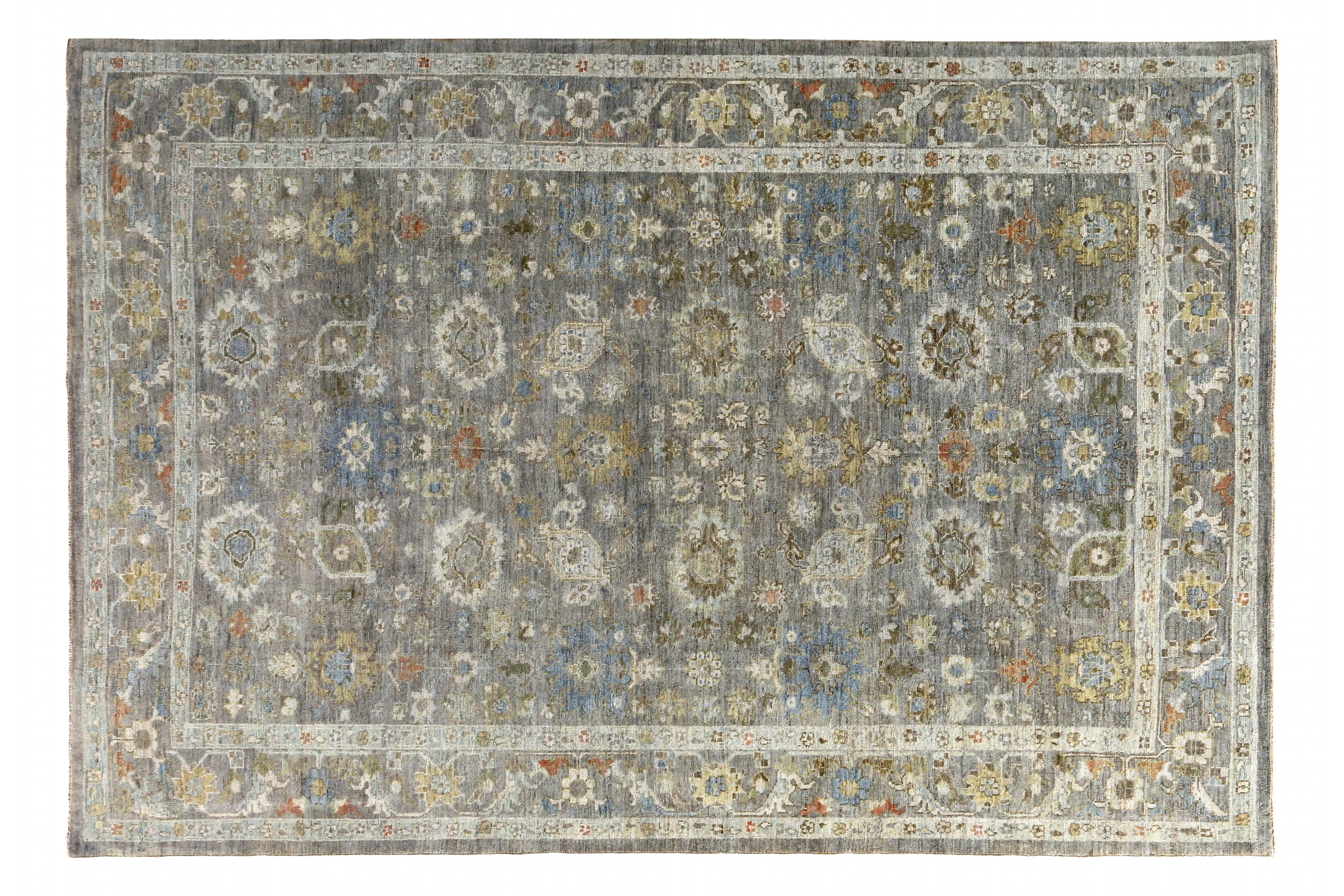 Persian Sultanabad Traditional Rug 89483