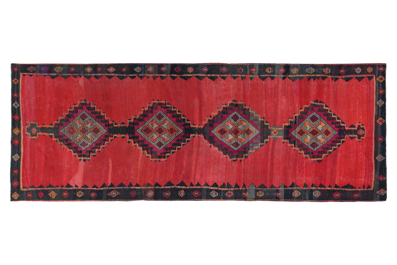 Antique Persian Traditional Rug 89489