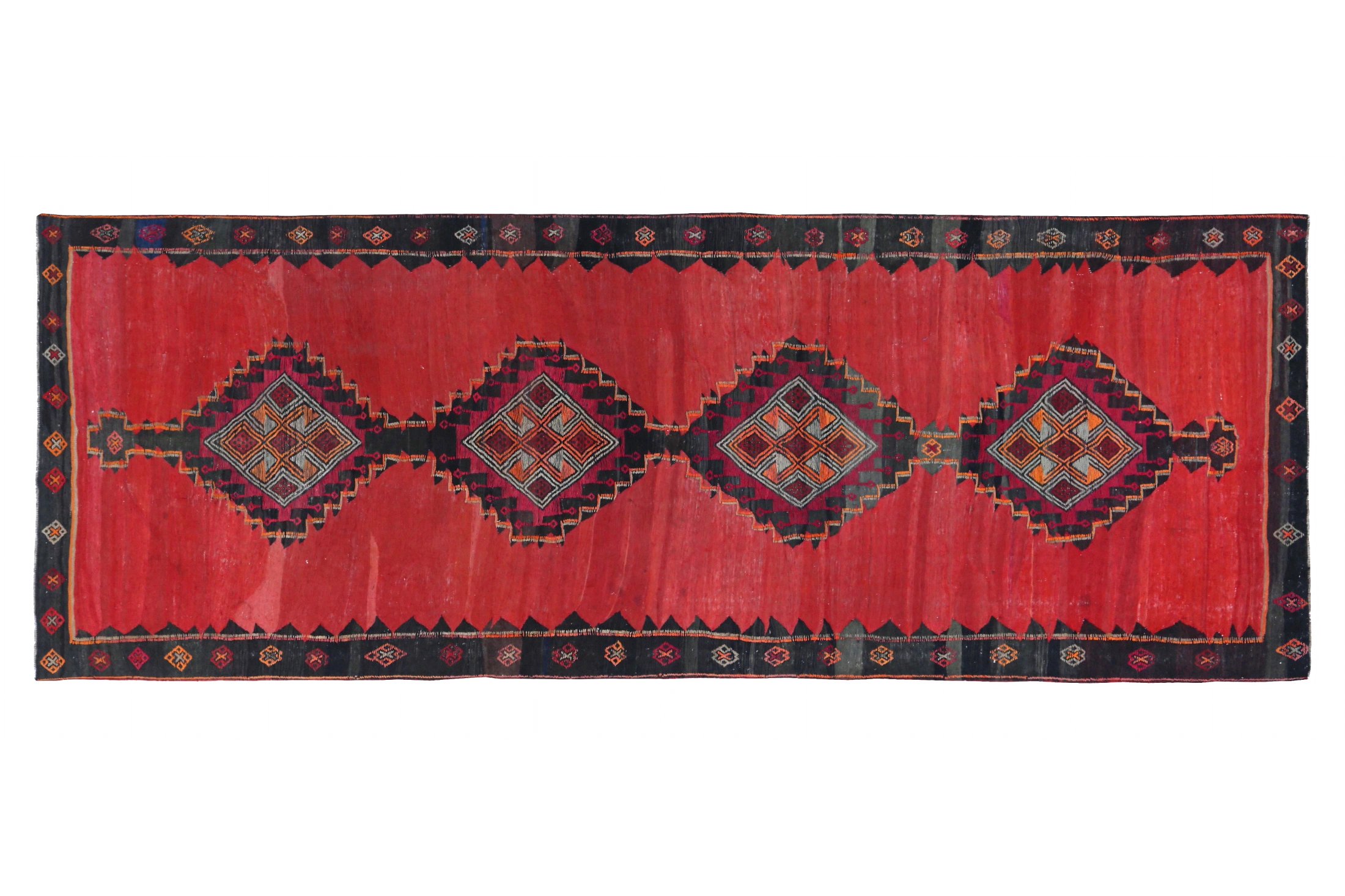 Antique Persian Traditional Rug 89489