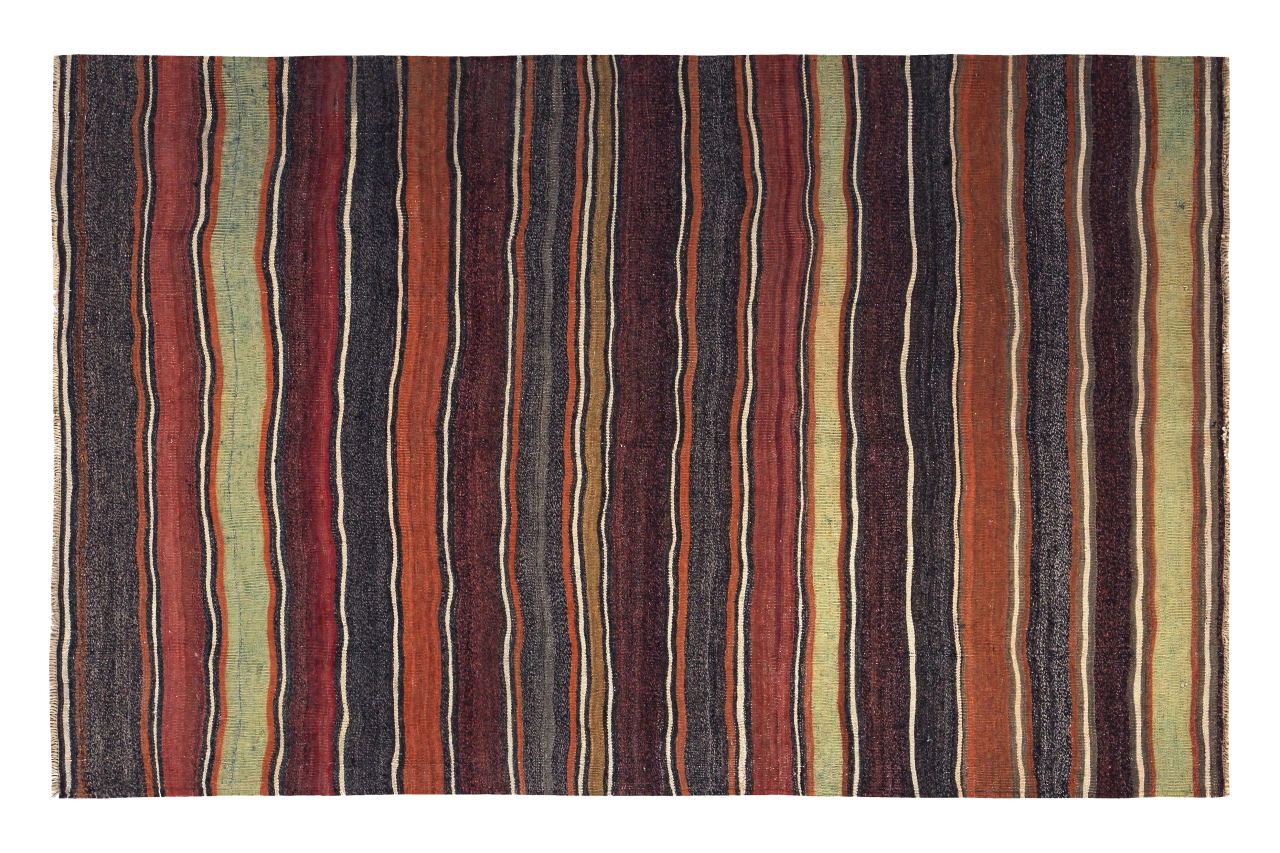 Antique Persian Transitional Rug 89497