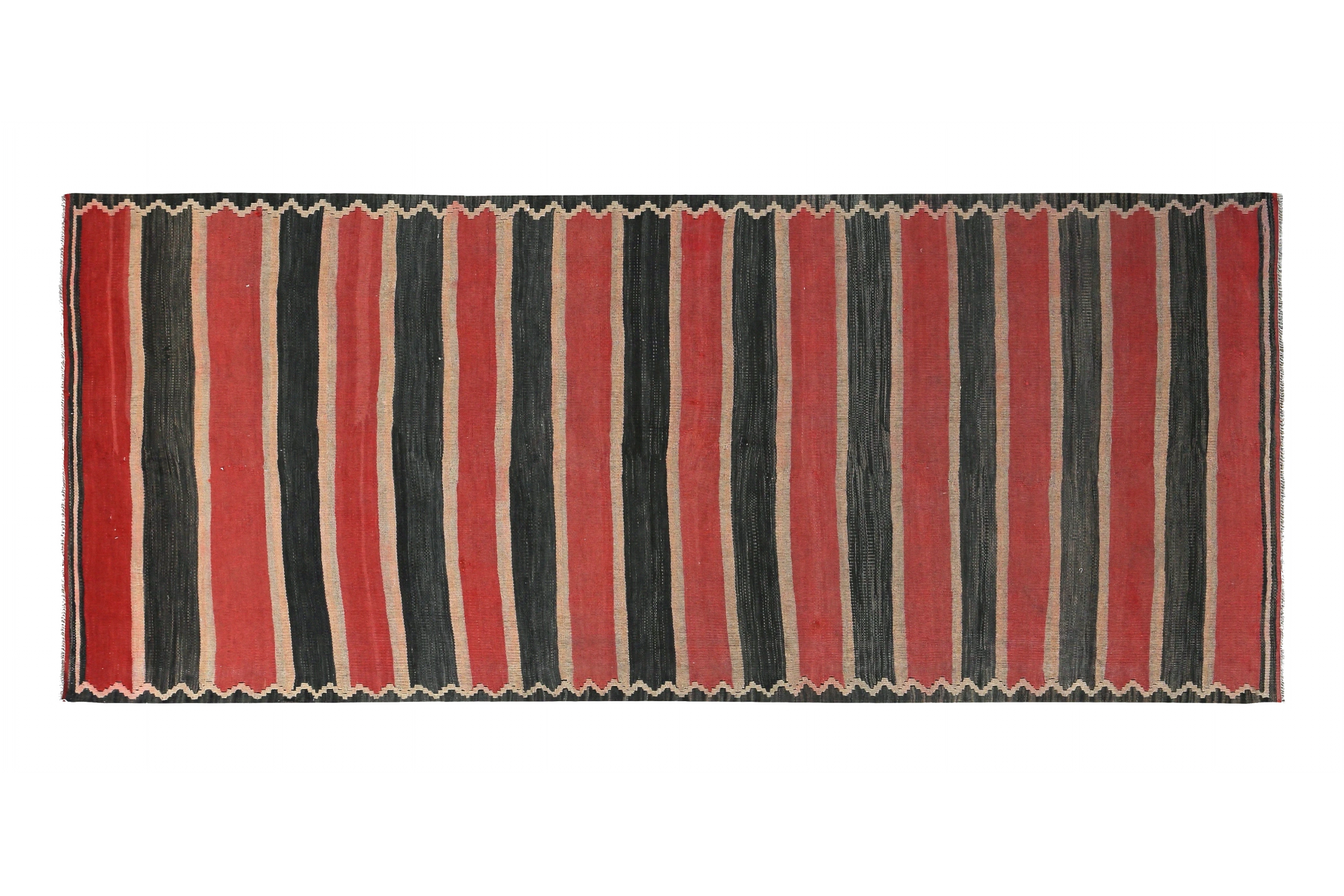 Antique Persian Transitional Rug 89506