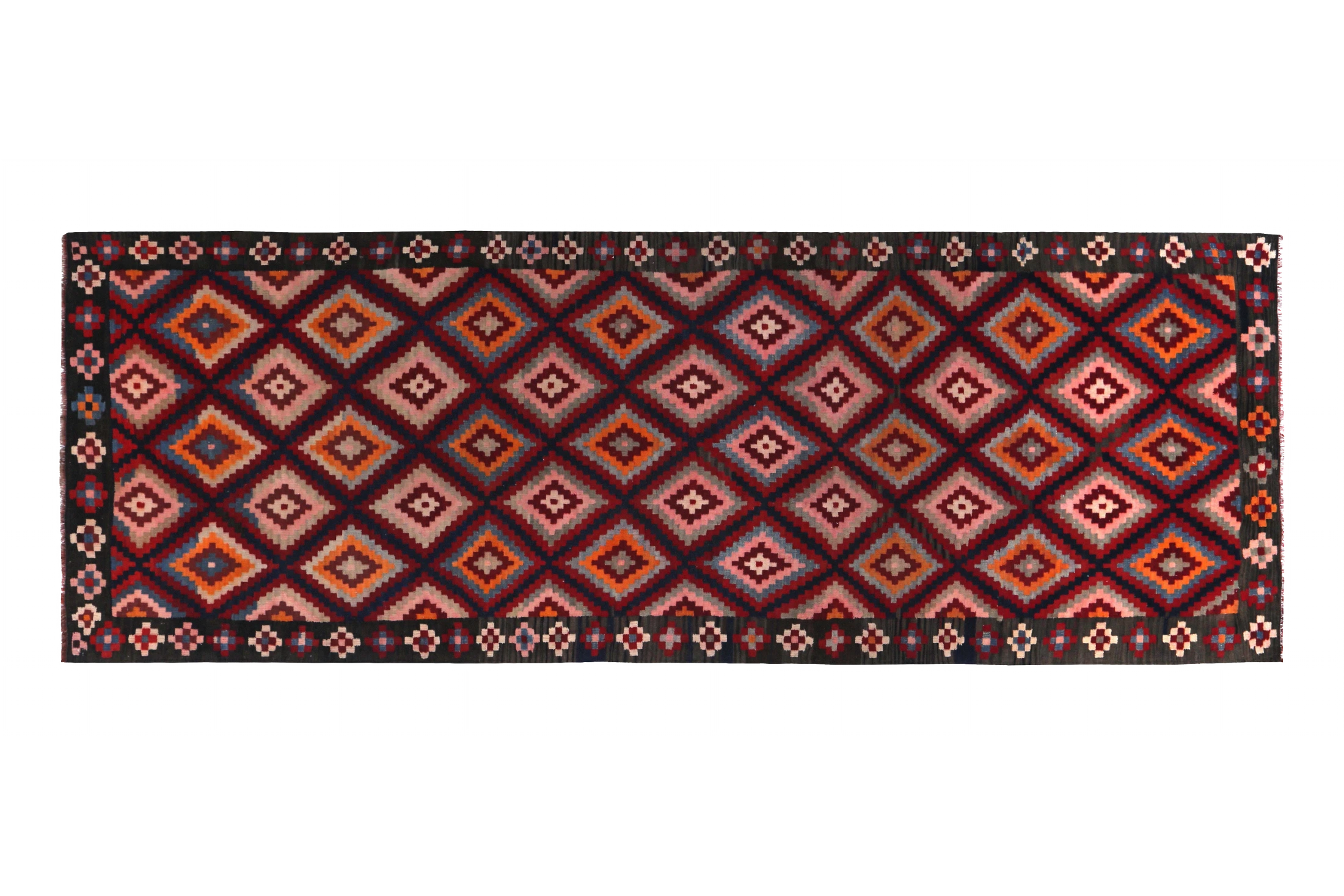 Antique Persian Traditional Rug 89509