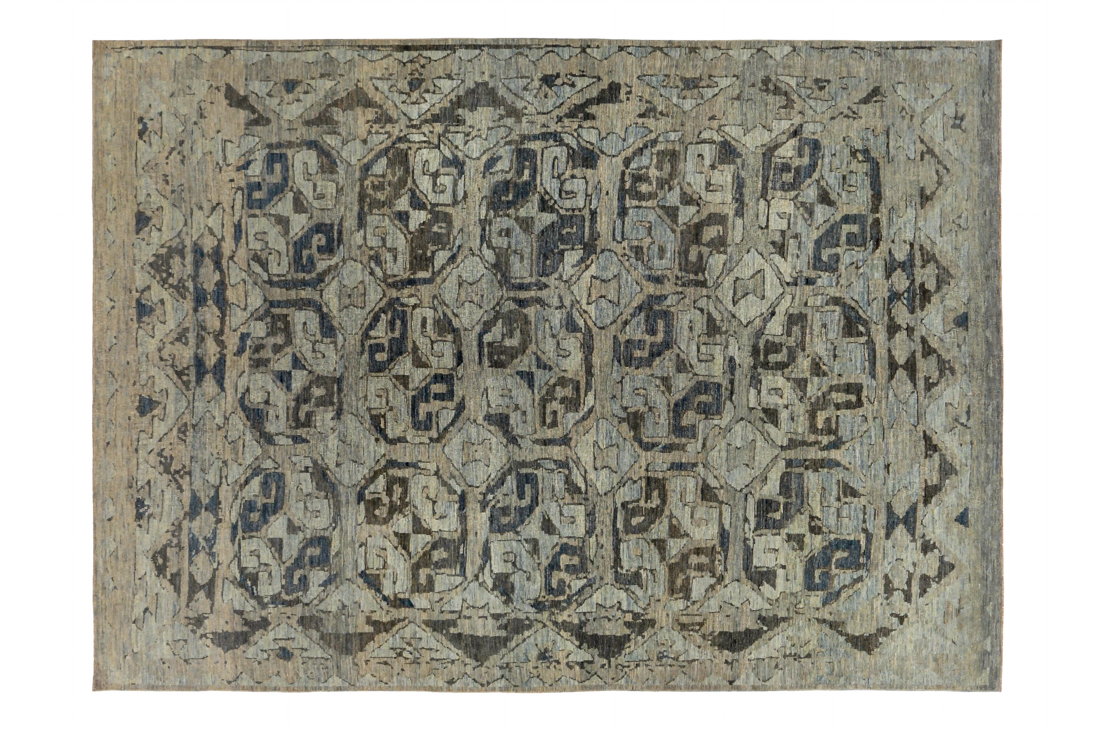 Persian Sultanabad Transitional Rug 89513