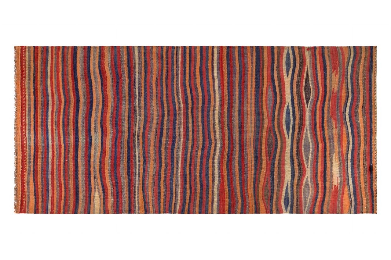 Antique Persian Transitional Rug 89518