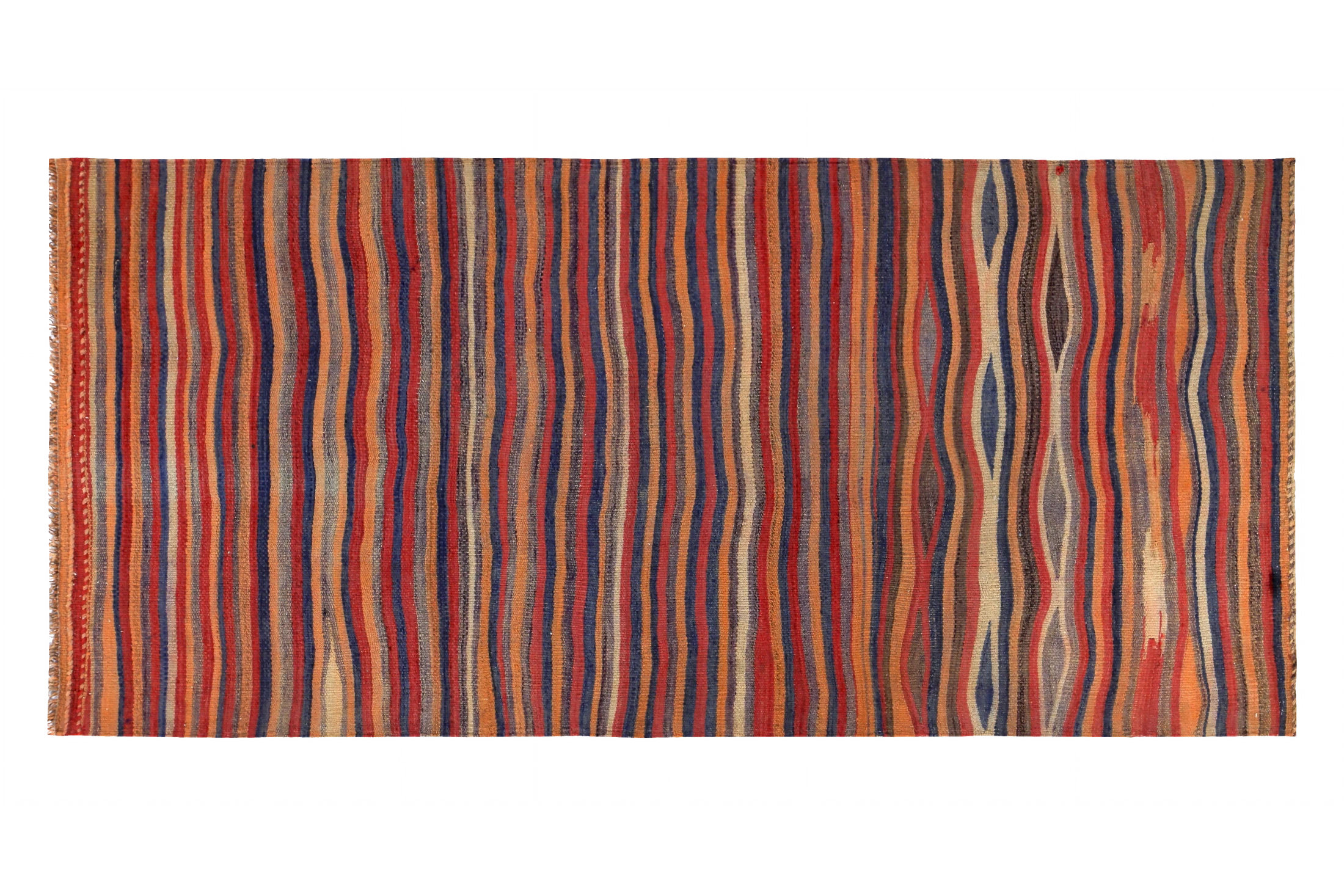 Antique Persian Transitional Rug 89518