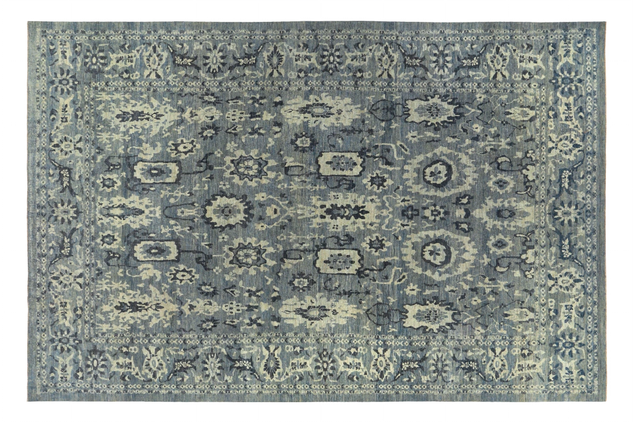 Persian Sultanabad Transitional Rug 89520