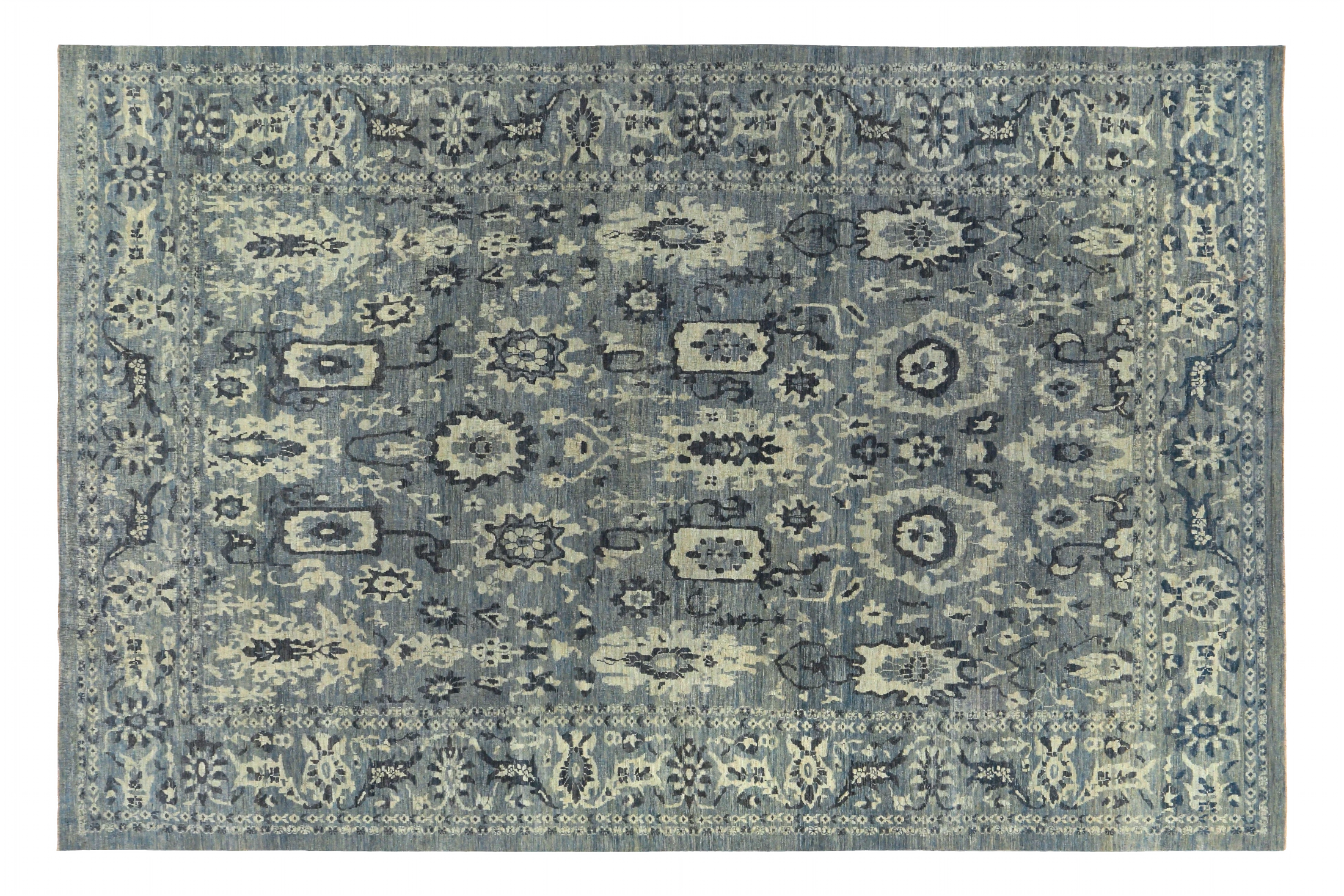 Persian Sultanabad Transitional Rug 89520