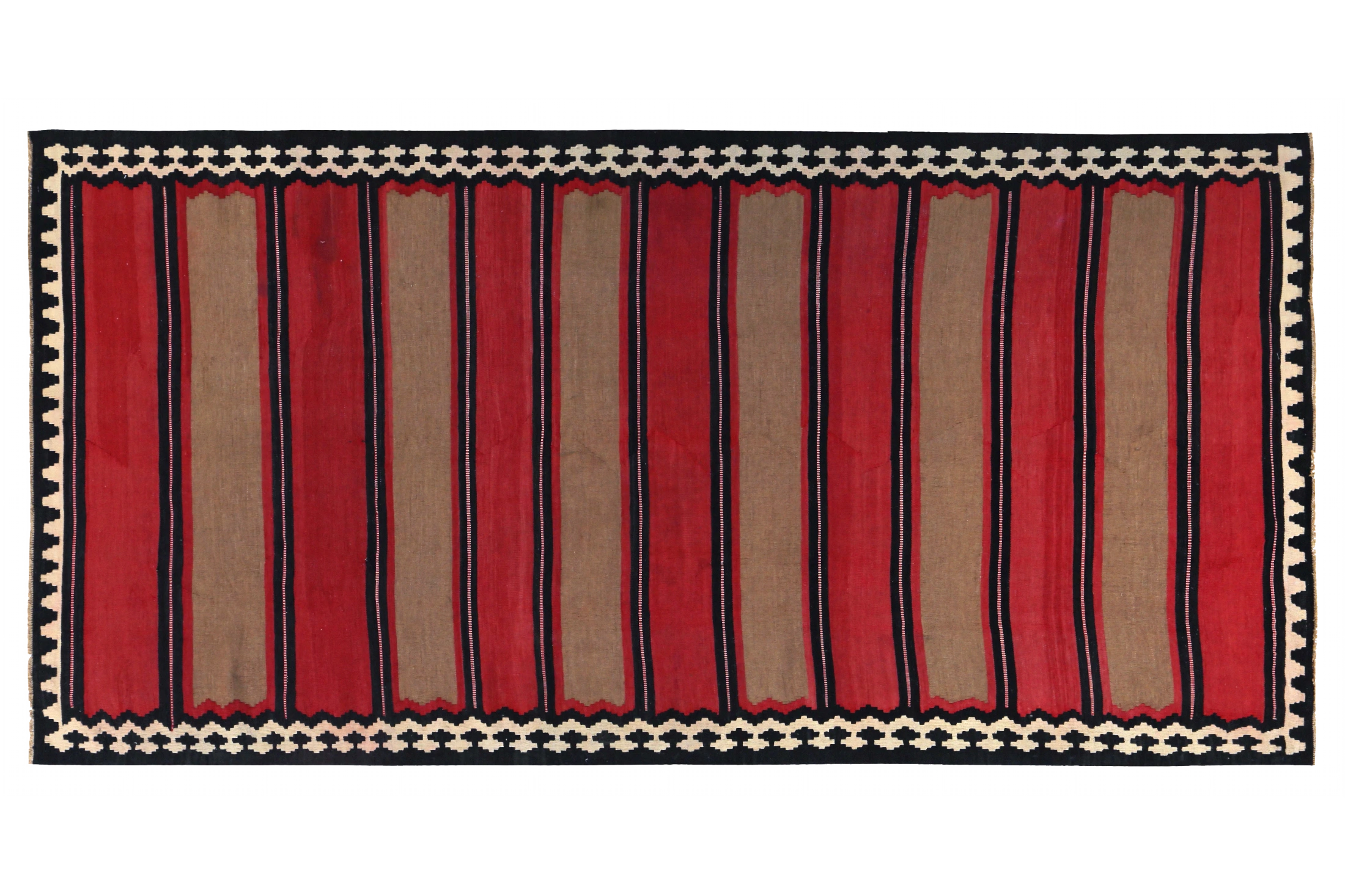 Antique Persian Transitional Rug 89521