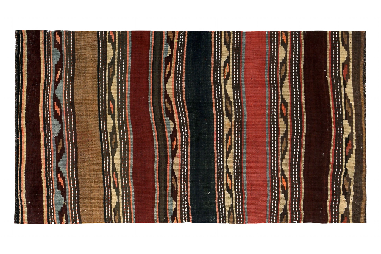 Antique Persian Traditional Rug 89528