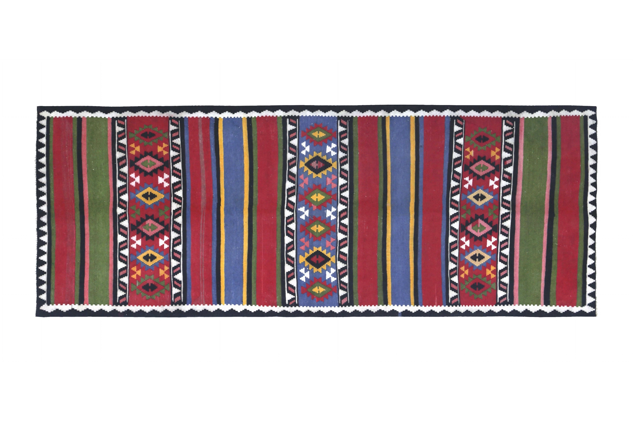 Antique Persian Traditional Rug 89529