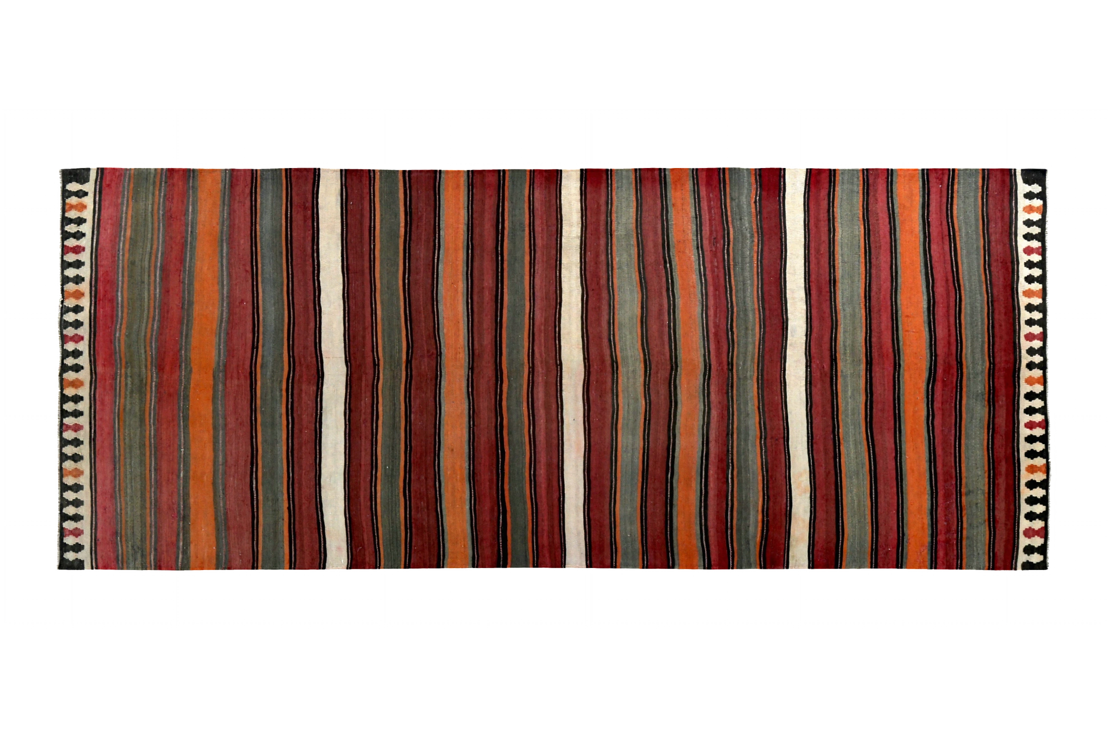 Antique Persian Transitional Rug 89533