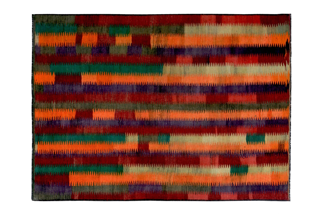 Antique Persian Transitional Rug 89553