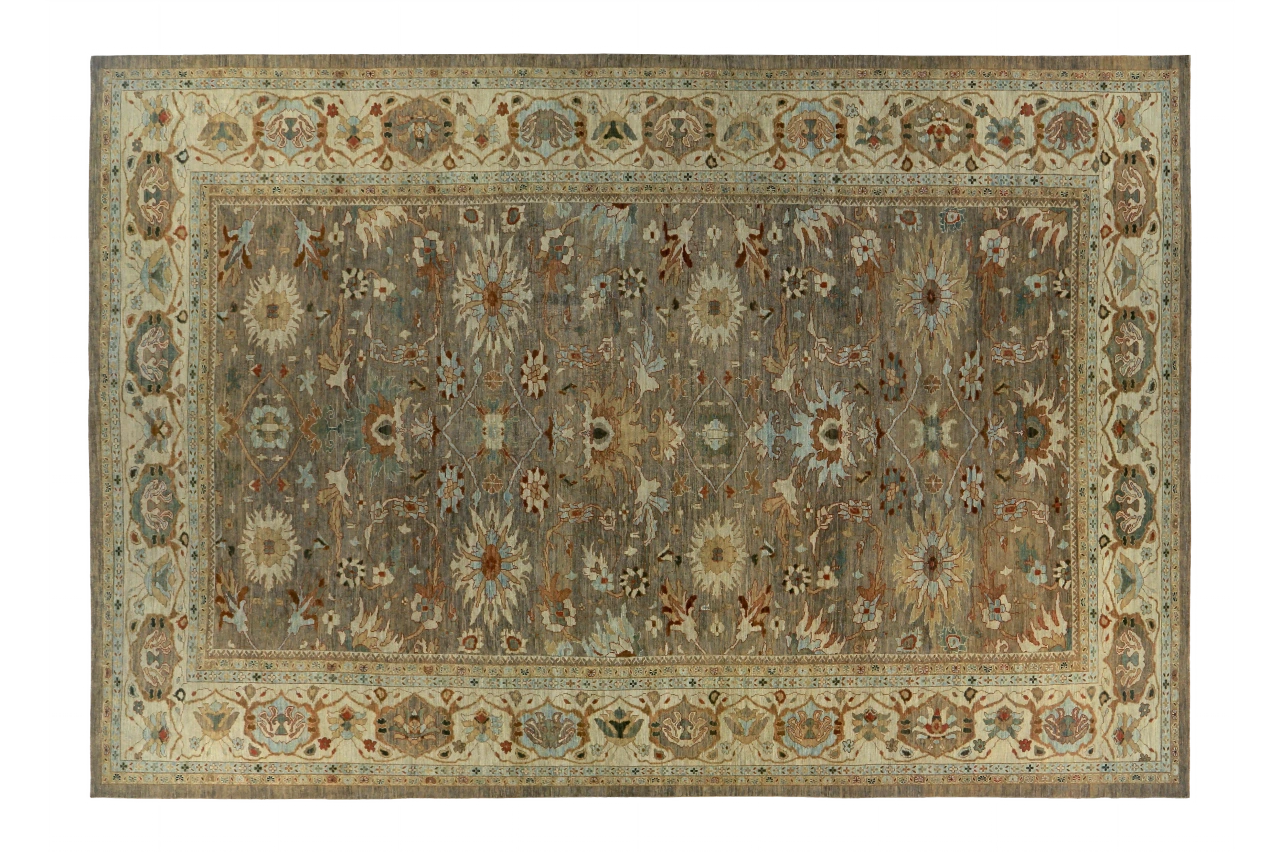 Antique Persian Sultanabad Traditional Rug 89557