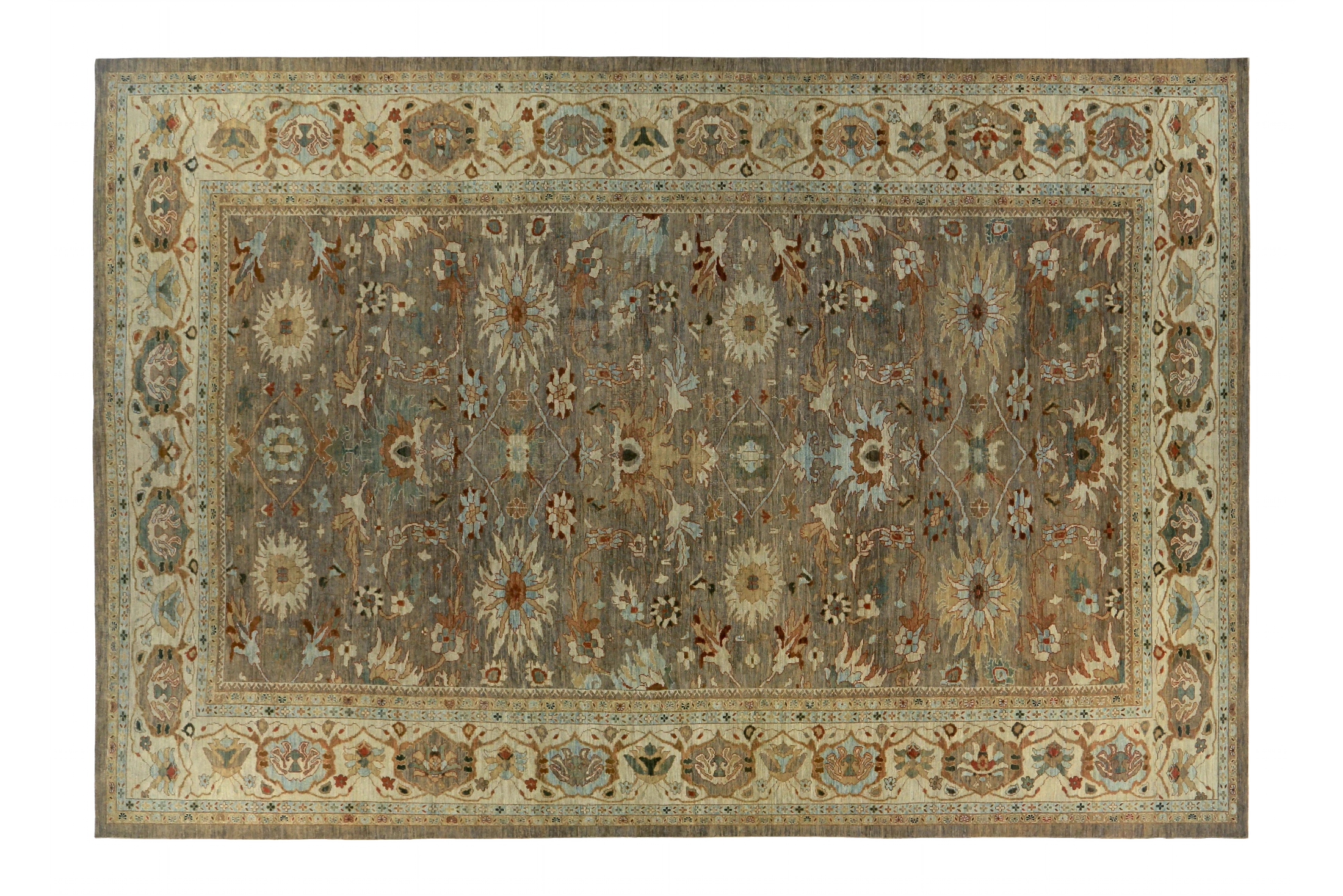 Antique Persian Sultanabad Traditional Rug 89557