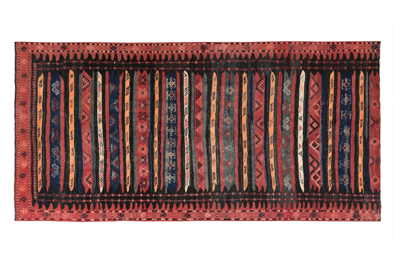 Antique Persian Transitional Rug 89559