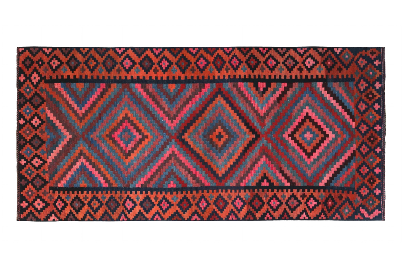 Antique Persian Traditional Rug 89561