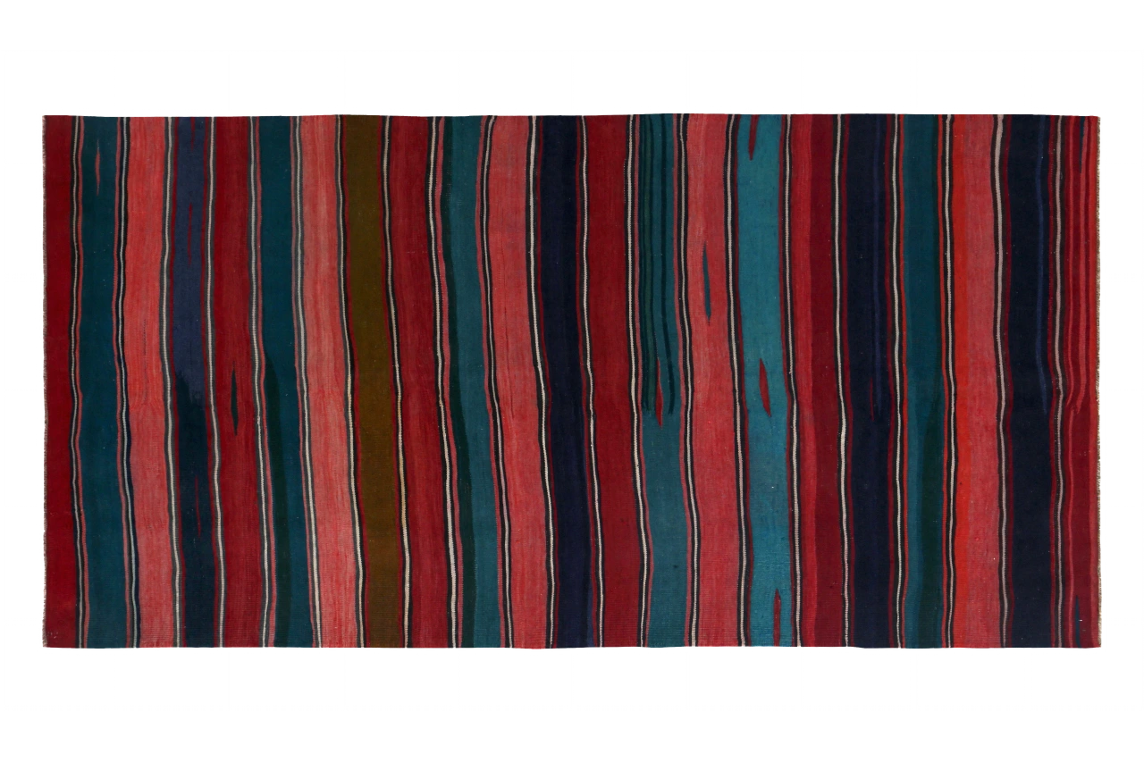 Antique Persian Transitional Rug 89574