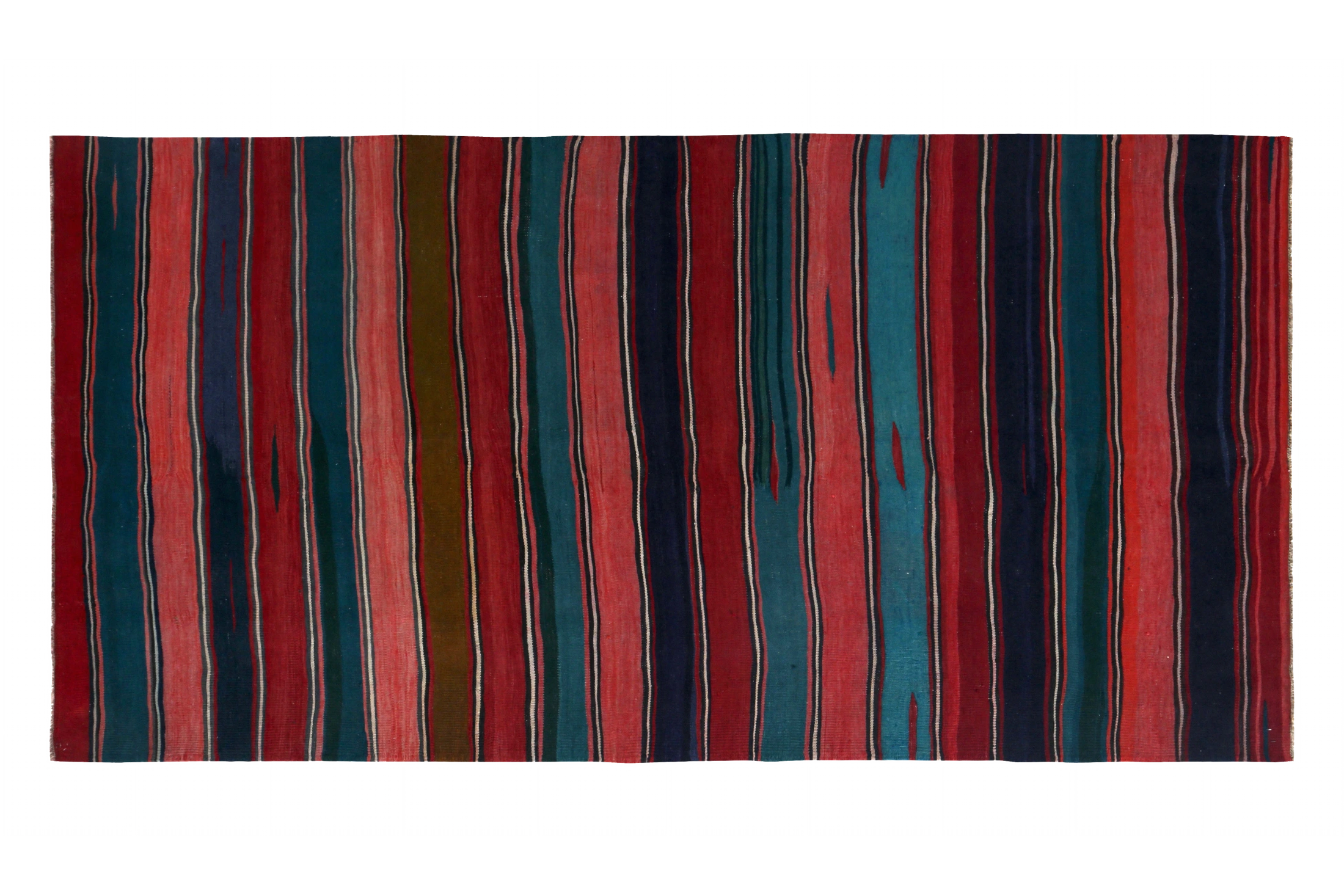 Antique Persian Transitional Rug 89574