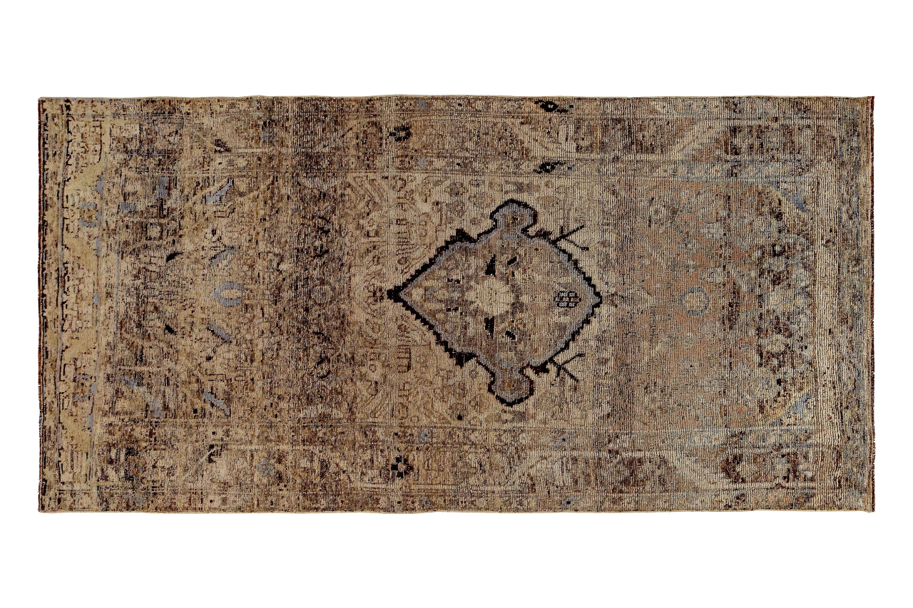 Antique Persian Bijar Transitional Rug 89622