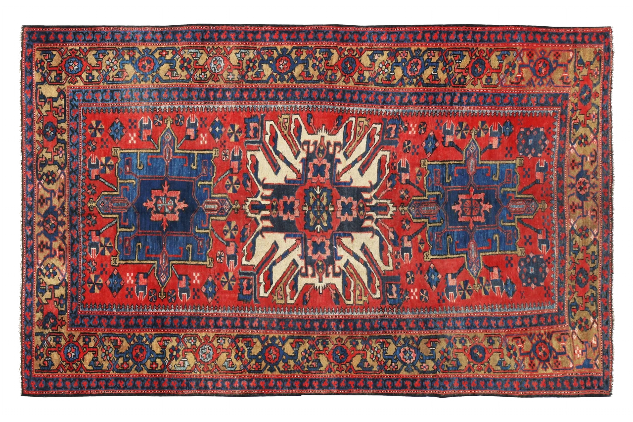 Antique Persian Azarbaijan Traditional Rug 89623