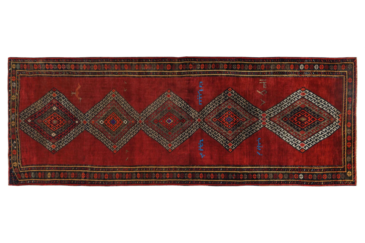 Antique Persian Azarbaijan Traditional Rug 89624
