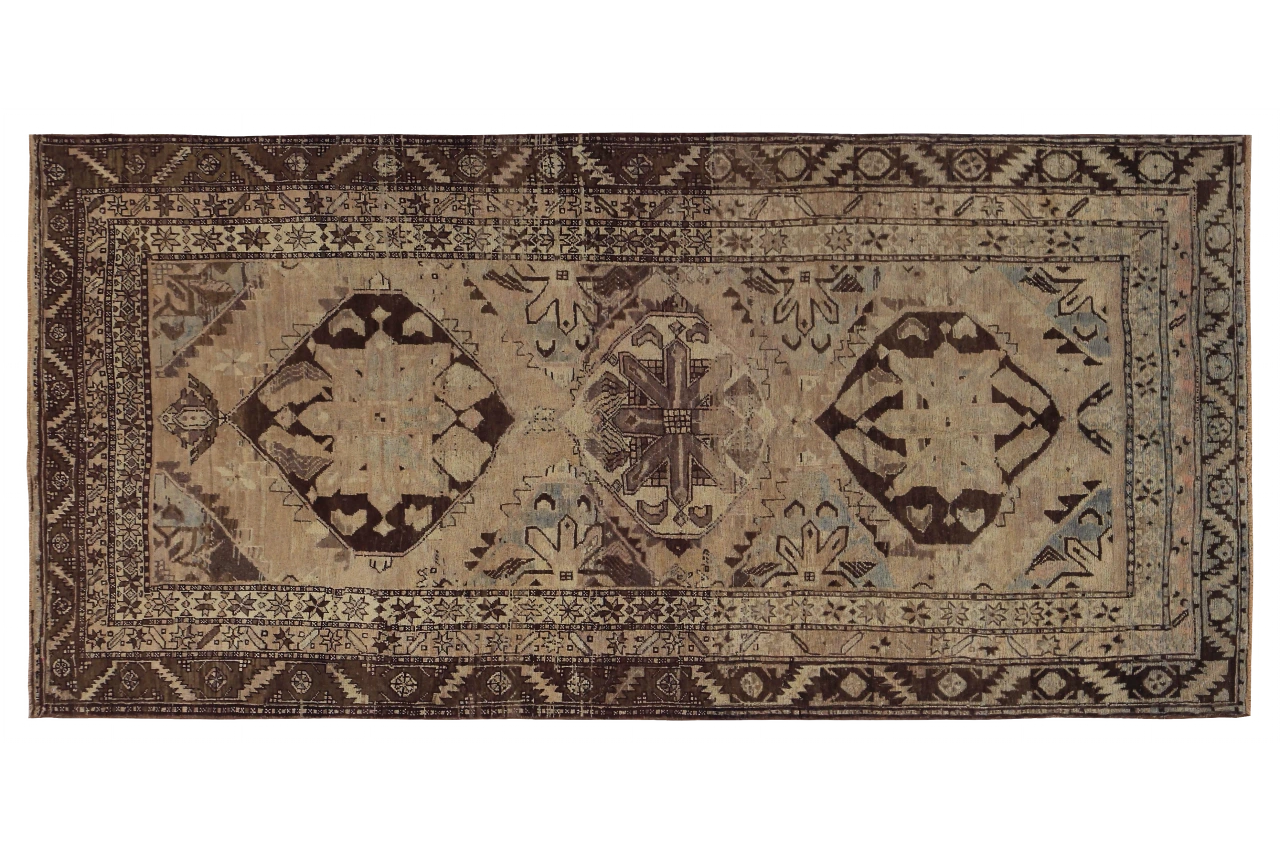 Antique Persian Azarbaijan Traditional Rug 89625