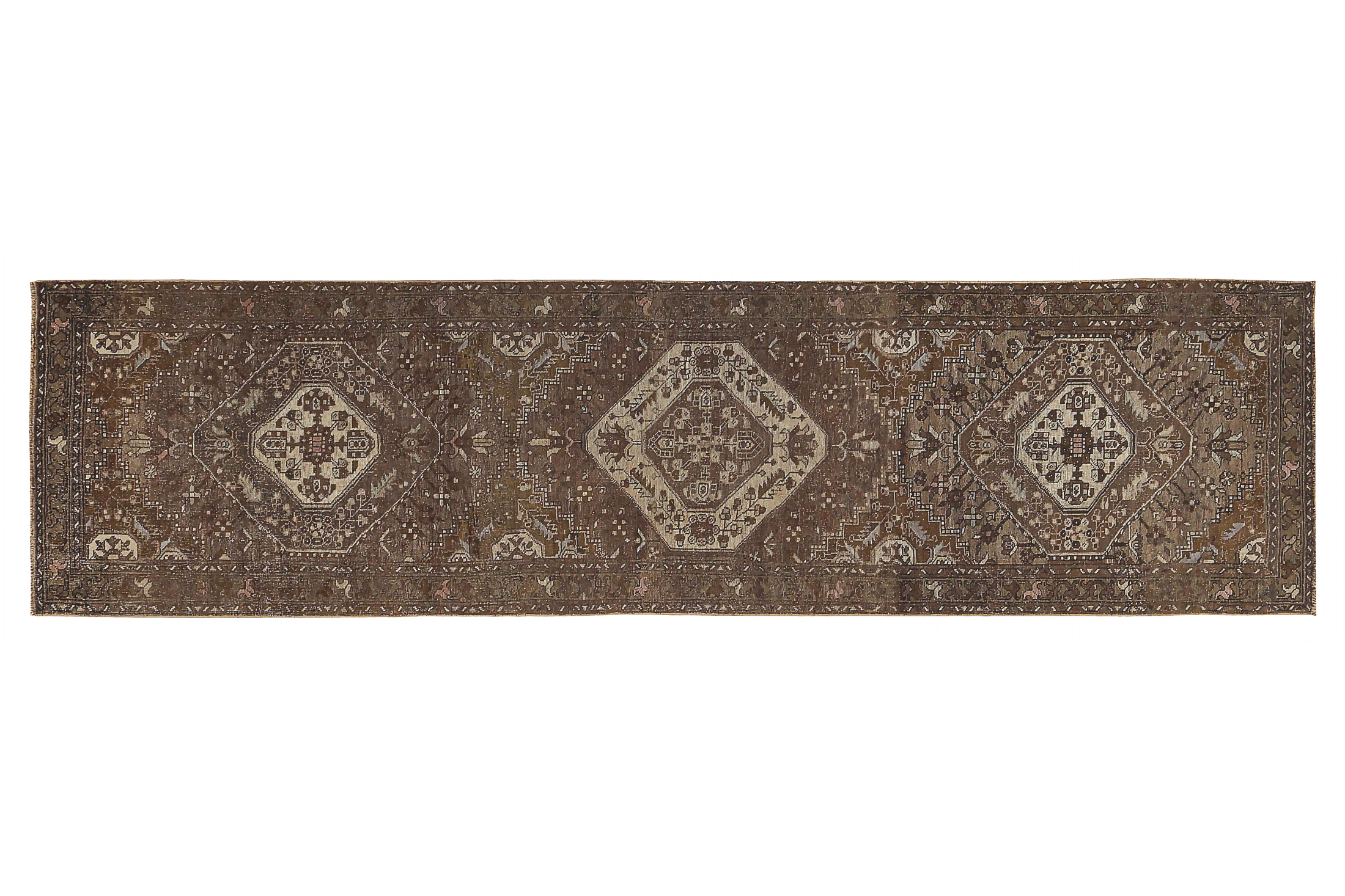 Antique Persian Azarbaijan Traditional Rug 89628