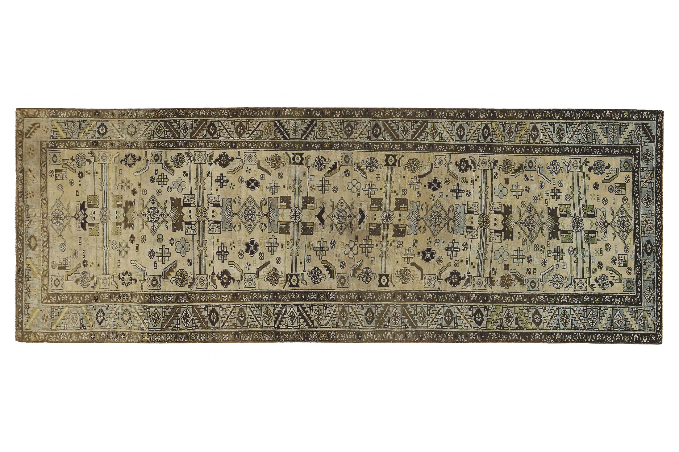 Antique Persian Azarbaijan Traditional Rug 89641