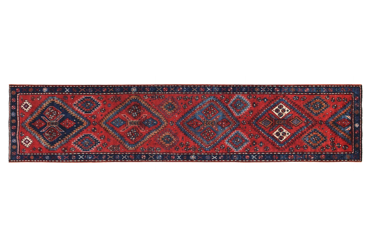 Antique Persian Azarbaijan Traditional Rug 89644
