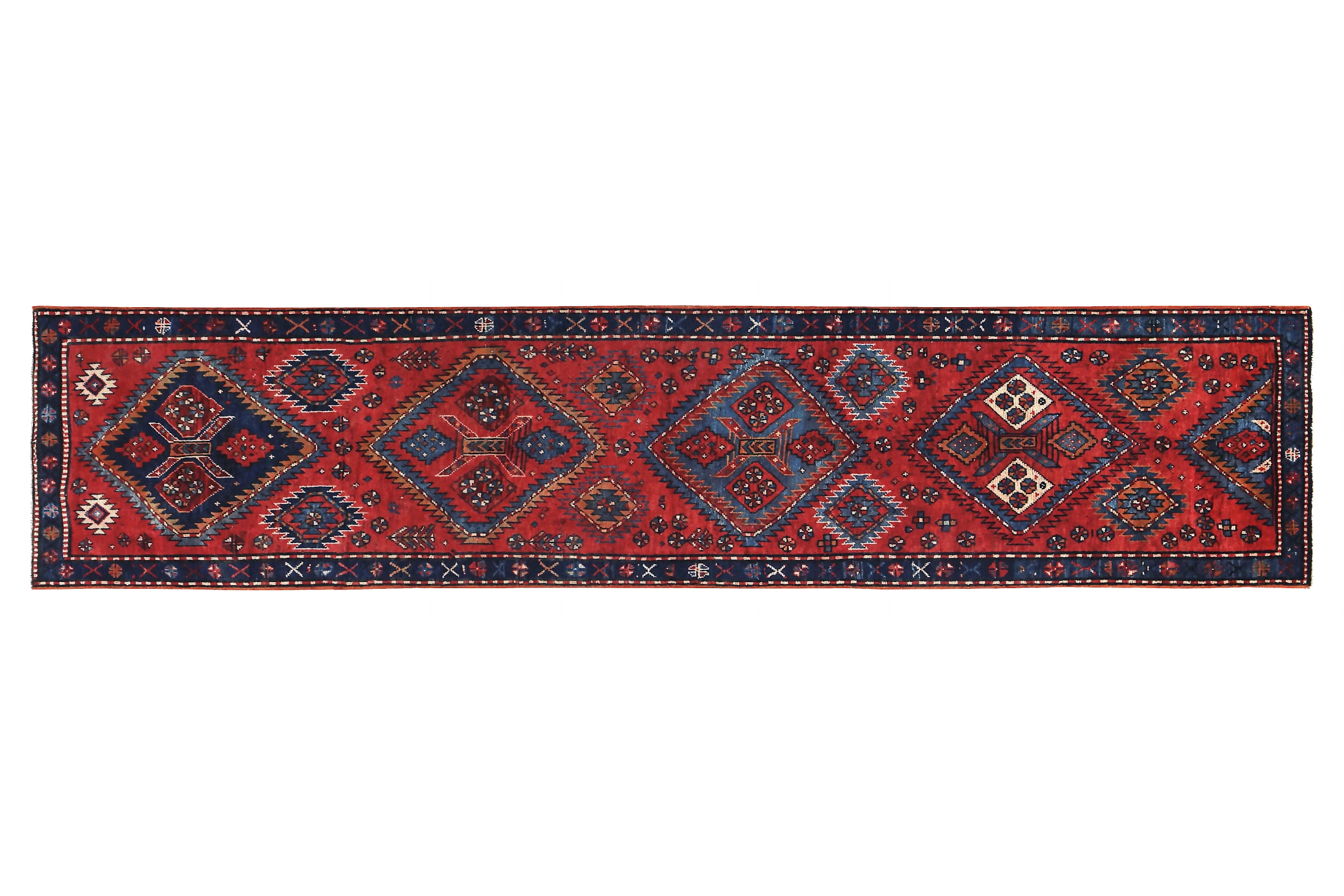 Antique Persian Azarbaijan Traditional Rug 89644