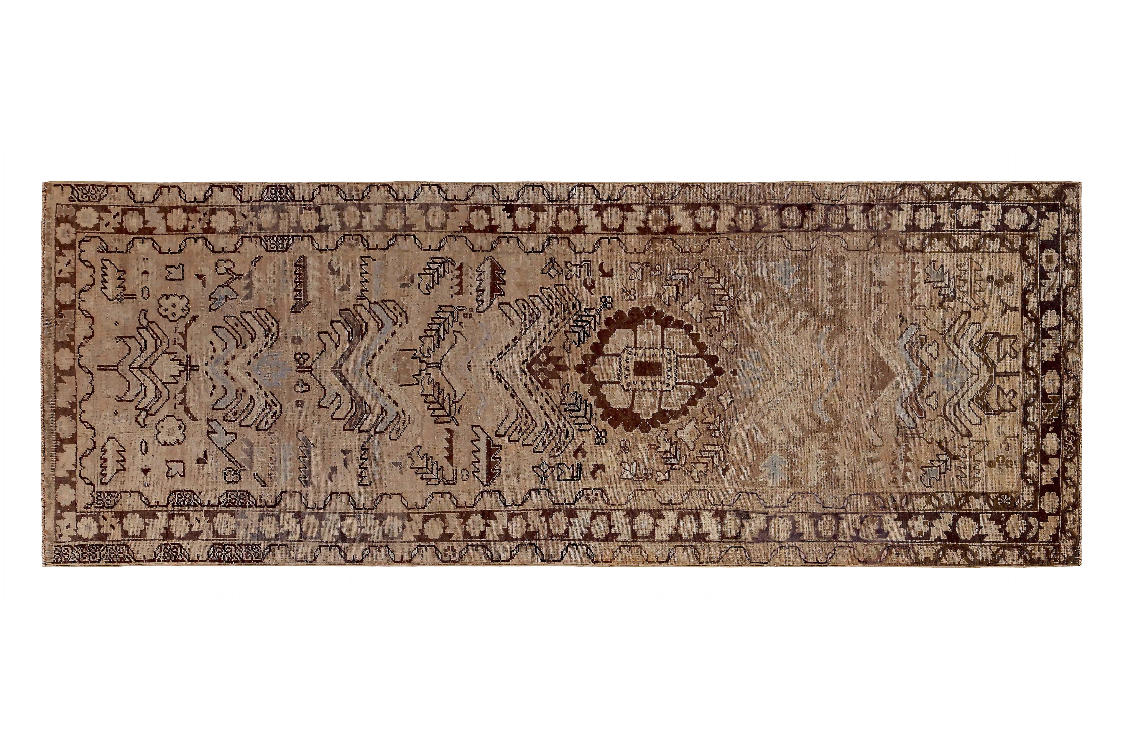 Antique Persian Azarbaijan Traditional Rug 89649