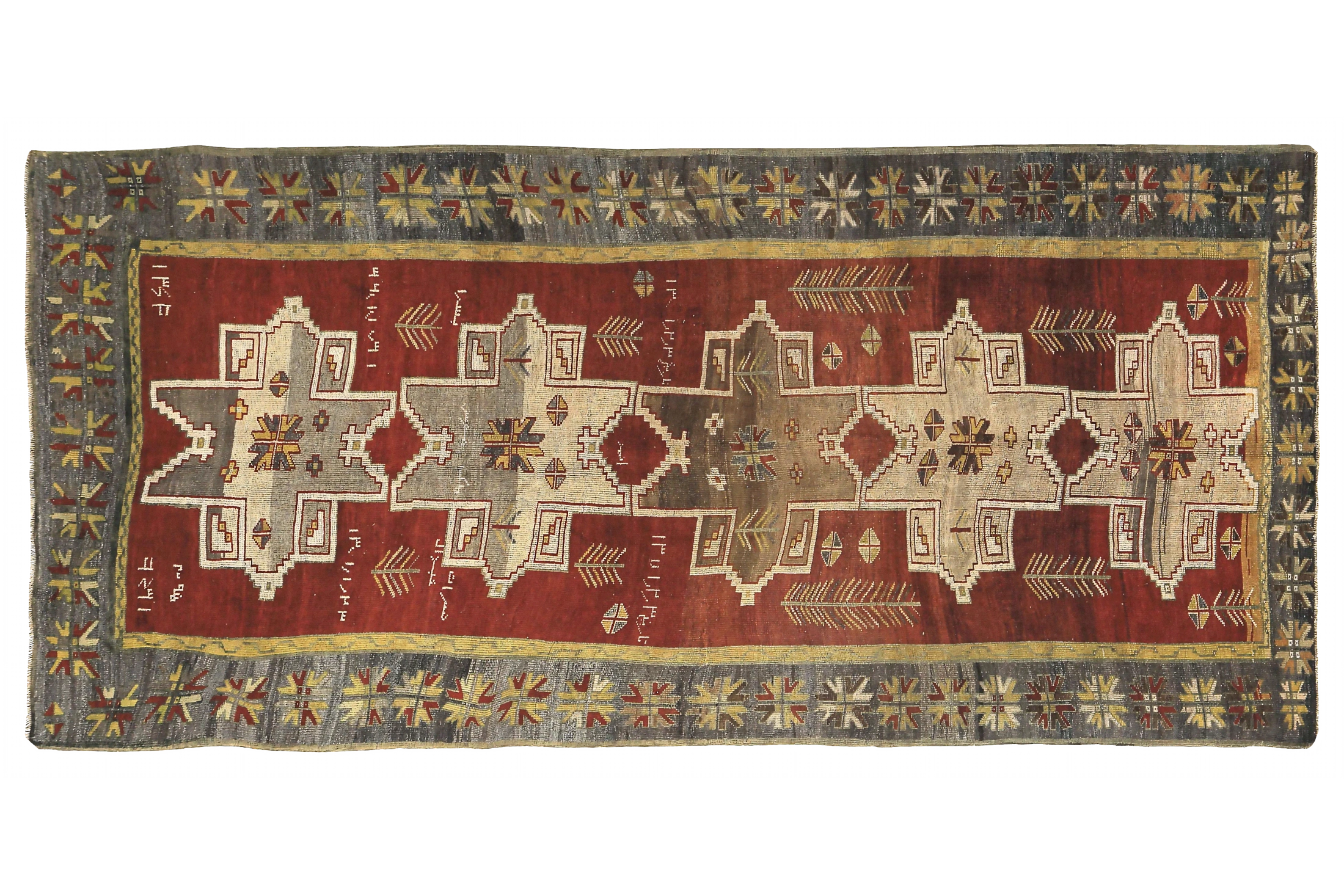 Antique Persian Azarbaijan Traditional Rug 89659