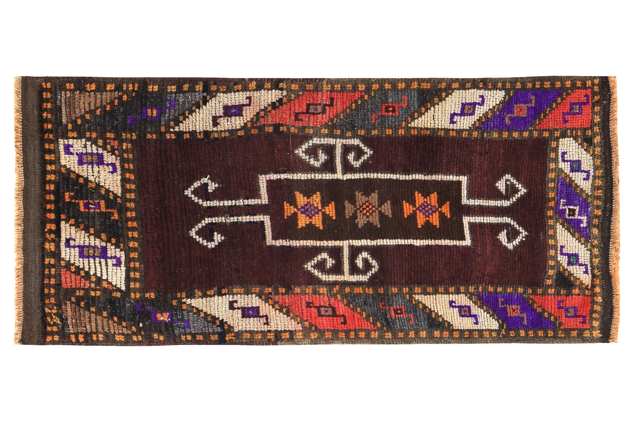 Antique Persian Azarbaijan Transitional Rug 89667