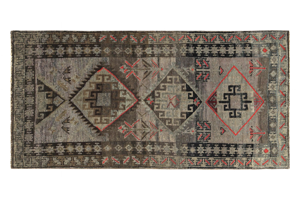 Antique Persian Bijar Traditional Rug 89679
