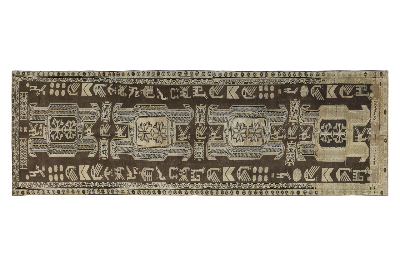 Antique Persian Azarbaijan Traditional Rug 89682