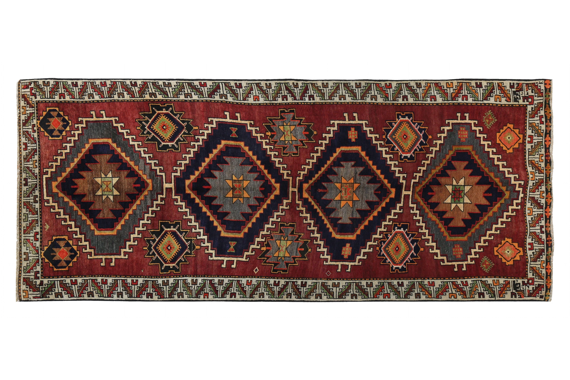 Antique Persian Azarbaijan Traditional Rug 89685
