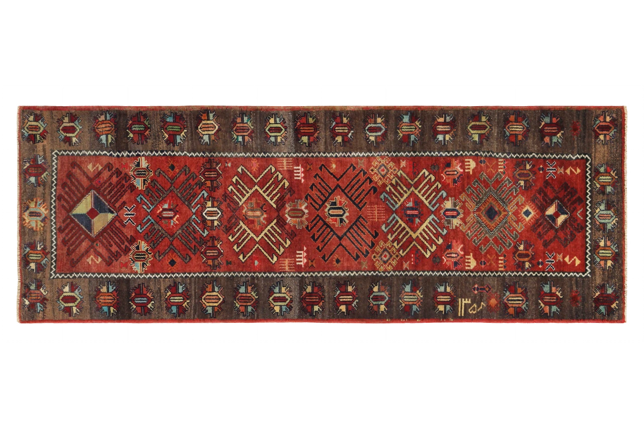 Antique Persian Azarbaijan Transitional Rug 89690