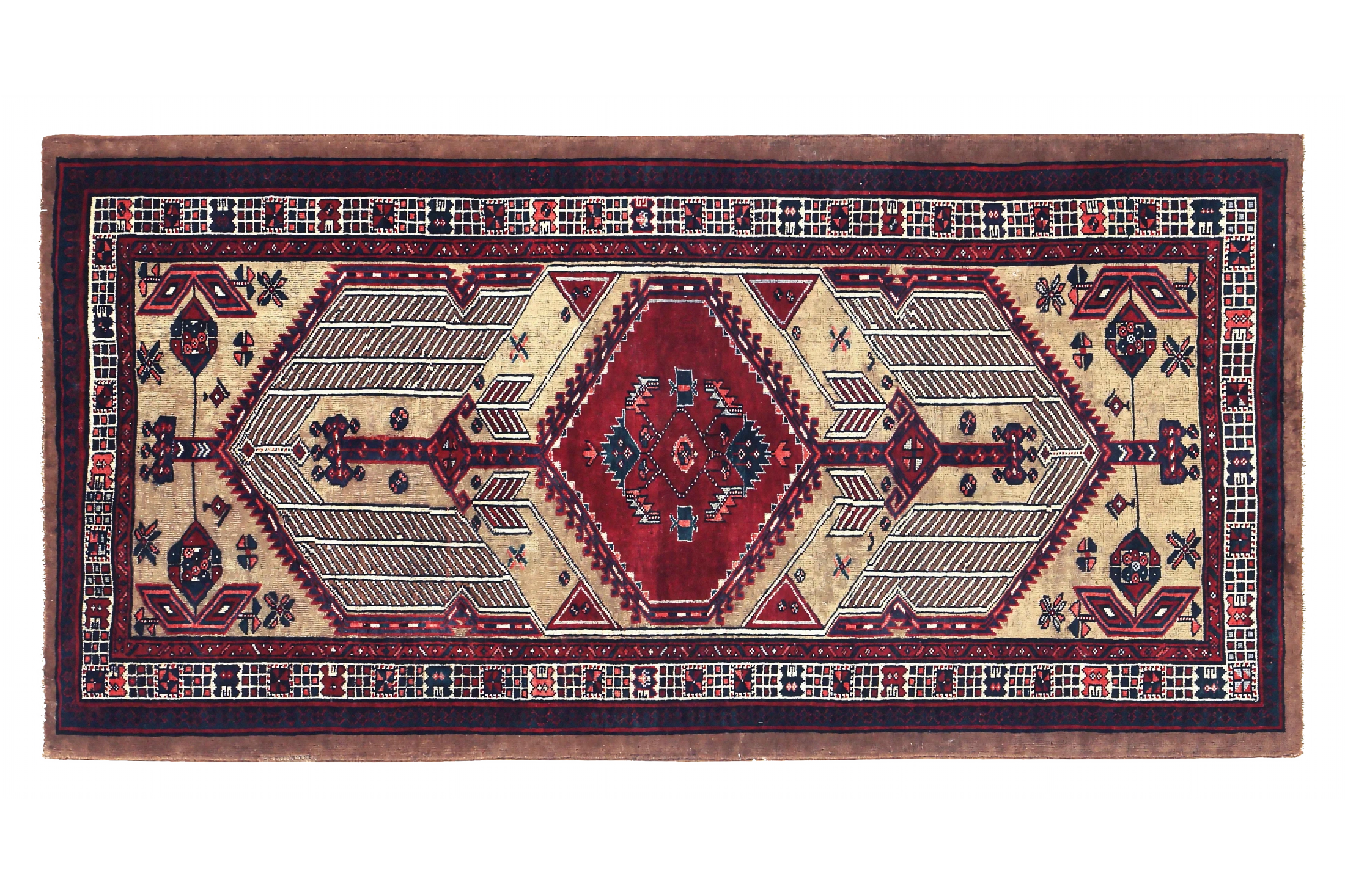 Antique Persian Sarab Traditional Rug 89691