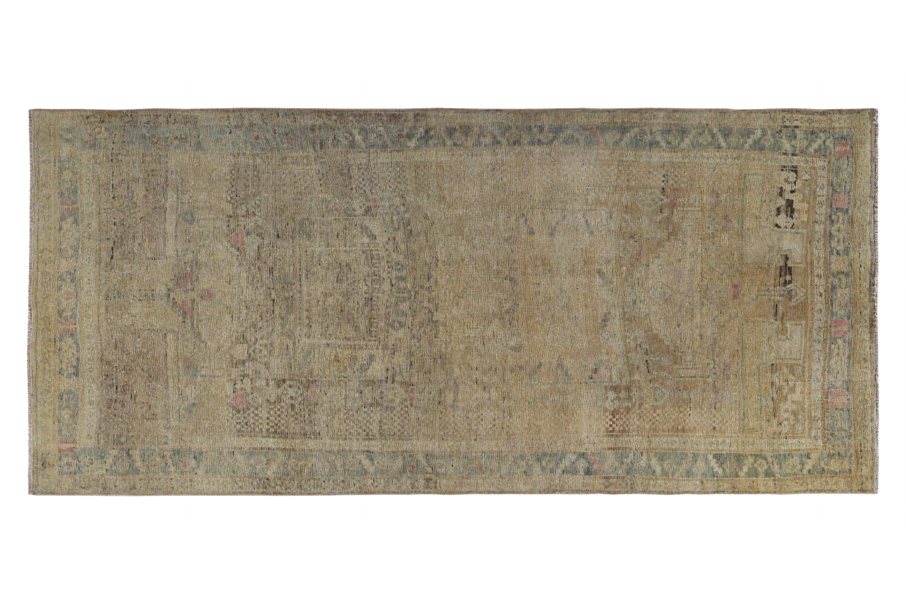 Antique Persian Bijar Transitional Rug 89695