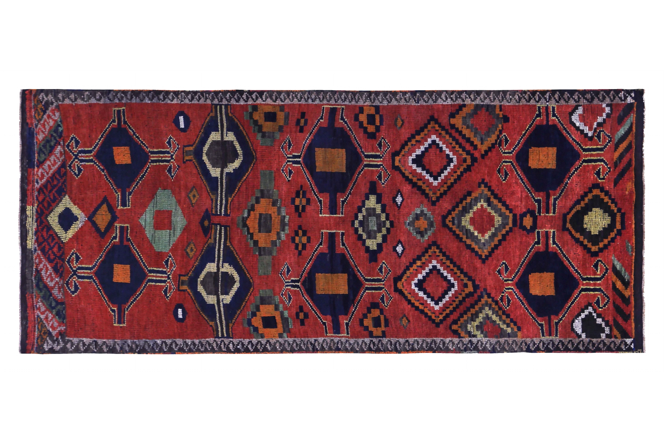 Antique Persian Azarbaijan Traditional Rug 89696