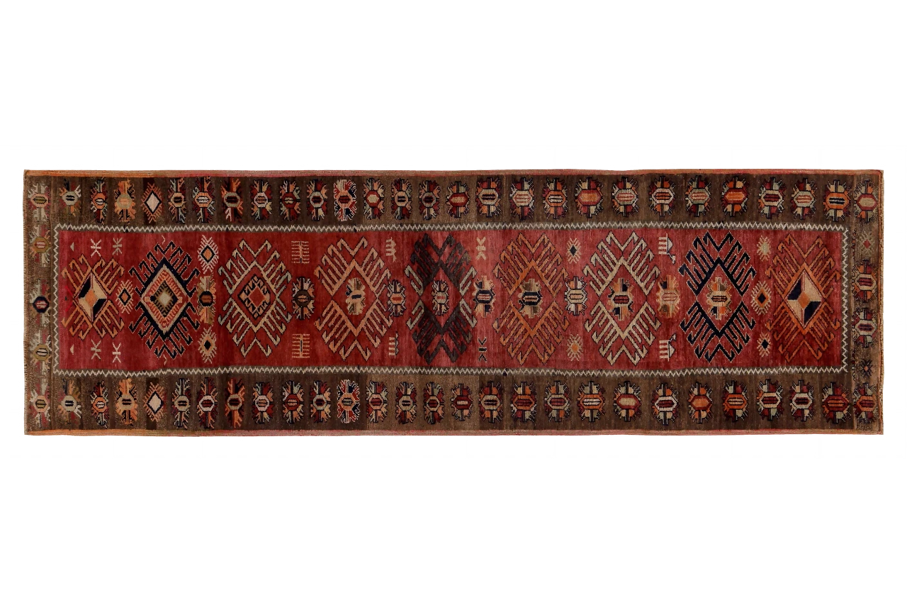 Antique Persian Azarbaijan Traditional Rug 89697