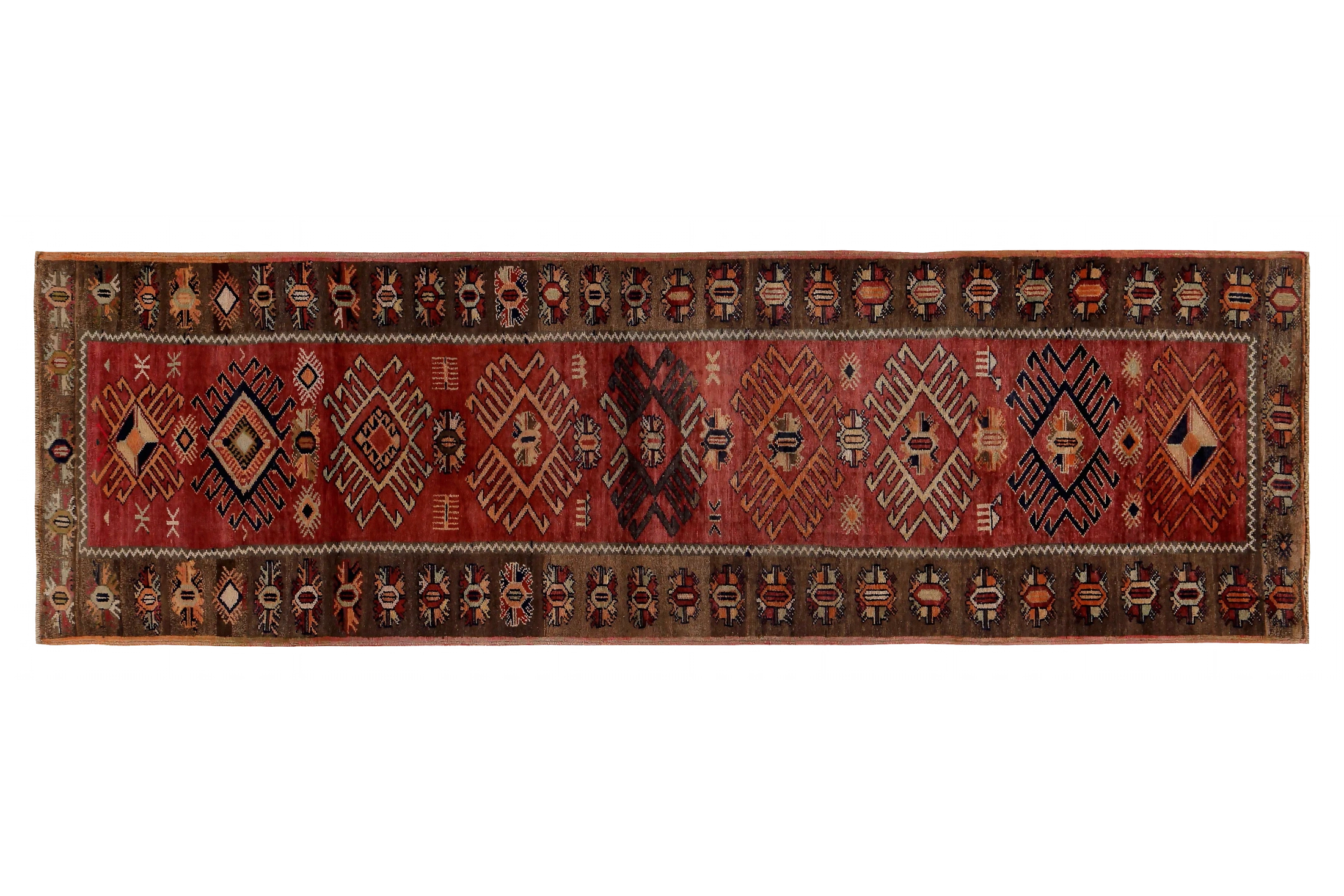 Antique Persian Azarbaijan Traditional Rug 89697