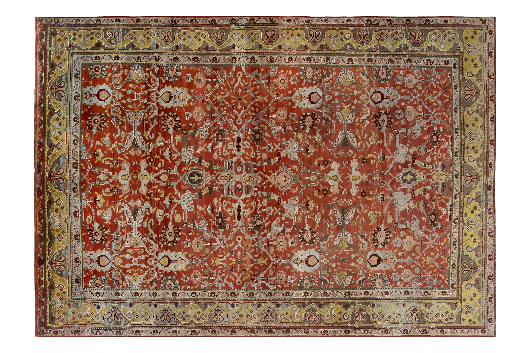 Antique Persian Bijar Traditional Rug 89698