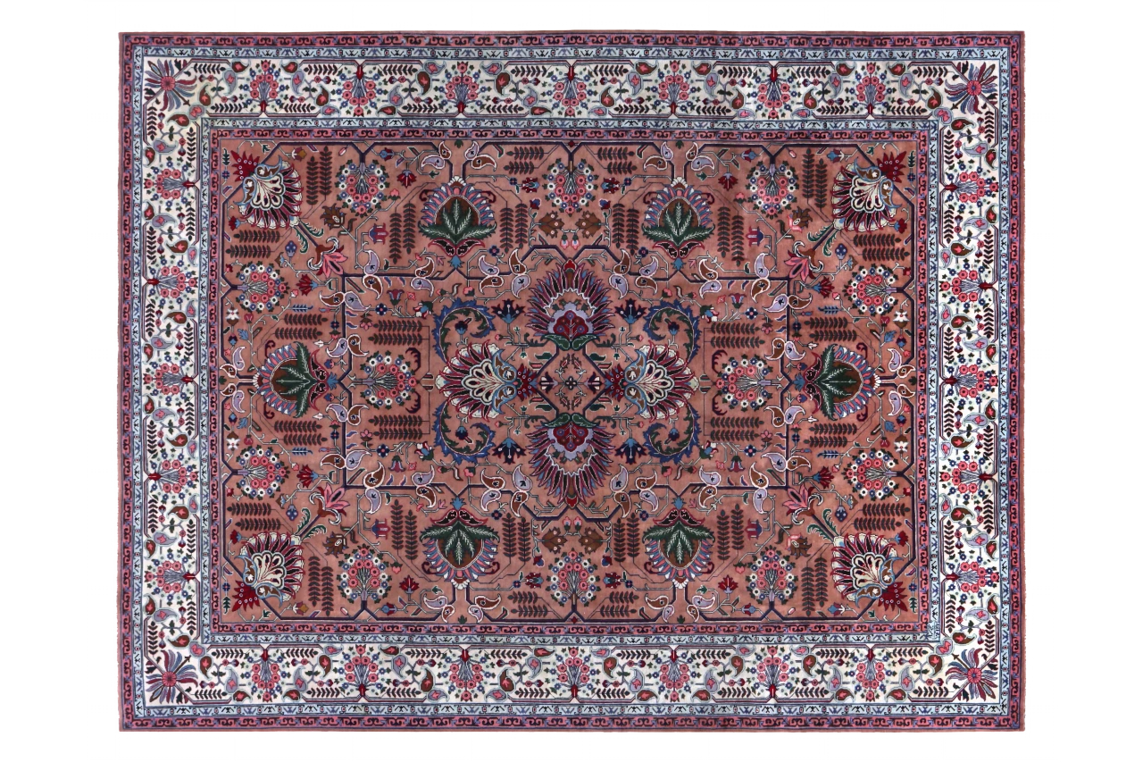 Antique Persian Tabriz Traditional Rug 89702