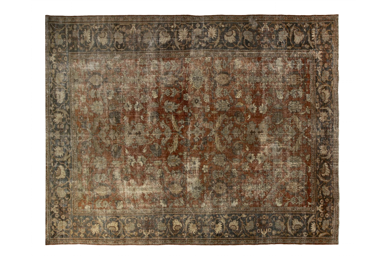 Antique Persian Sultanabad Traditional Rug 89720